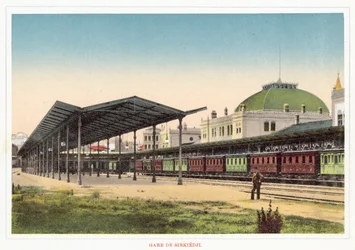 Bahnhof Sirkiedji (Farbfoto)